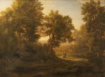 Florentin SERVAN (Lyon 1810 – 1879)

Paysage...