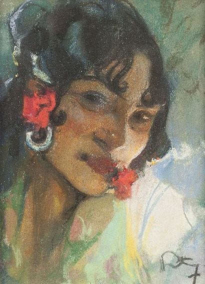 Mariano FORTUNY Y MADRAZO dit FORTUNY 

L’espagnole...