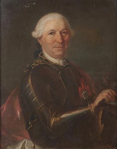 Ecole française, XVIIIe siècle. 

AMIRAL...