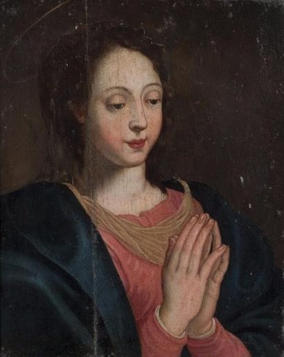 Ecole flamande du XVIIe siècle

Vierge en...
