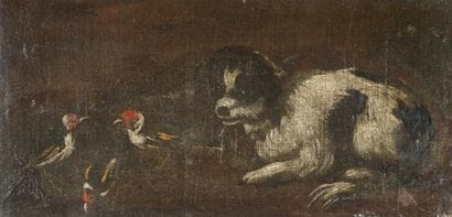 Ecole ITALIENNE du XVIIème siècle

Chien...