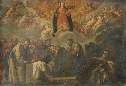 Ecole ITALIENNE du XVIIème siècle, suiveur...