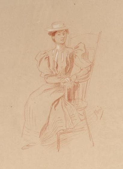Jules CHERET (1836-1932)

Élégante Assise....