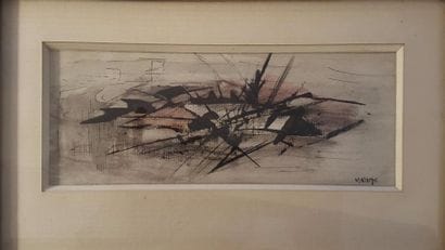 MONGO

Abstraction

aquarelle signée en bas...
