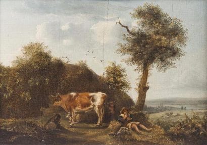 Ecole HOLLANDAISE du XIXème siècle

Paysage,scène...