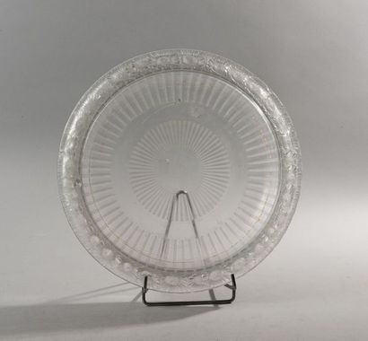 LALIQUE FRANCE

Coupe circulaire « marguerite...
