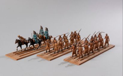 Soldats de plomb CBG année 1930-1950, 1ère...