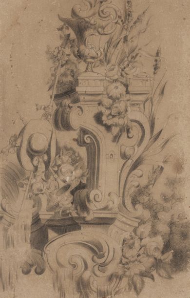 Ecole FRANCAISE du XIXème siècle

Etude décorative

Crayon...
