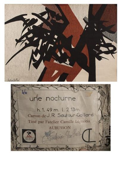 Jean-René SAUTOUR-GAILLARD (1946-2016) 

Nocturne...