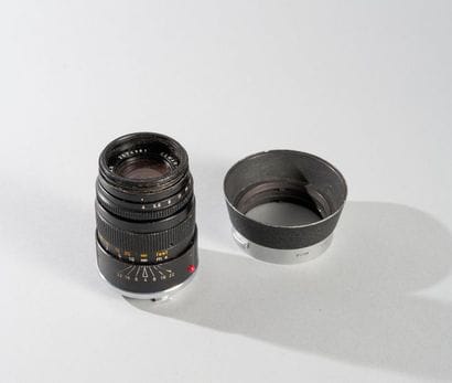 LEICA
Objectif Elmar-C 4/90 mm laqué noir...