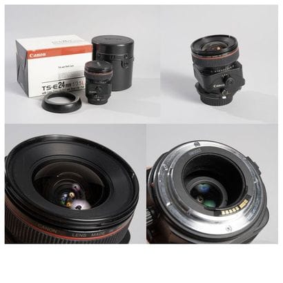 CANON TS-E 3,5/24 mm, objectif grand-angulaire...