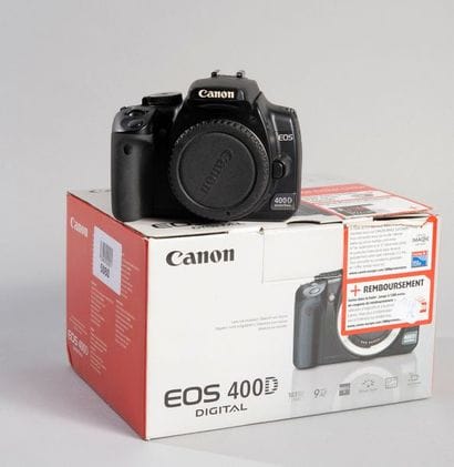 CANON EOS 400D, complet dans sa boîte. Etat...