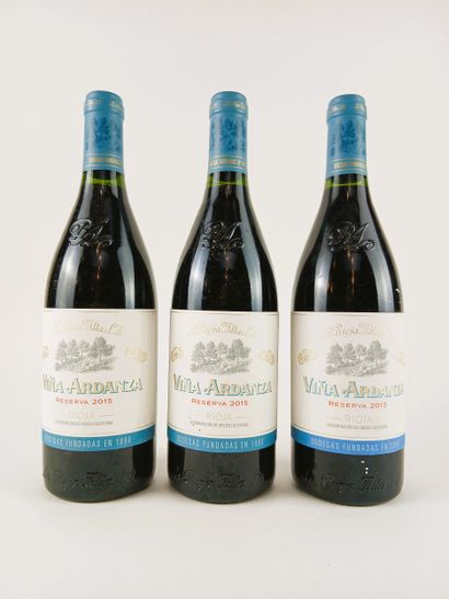 3 bottles Vina Ardenza, La Rioja Alta Reserva...