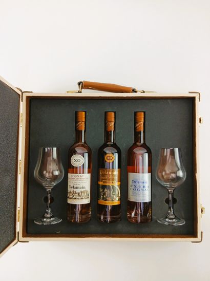 Offered in original box with two tasting...
