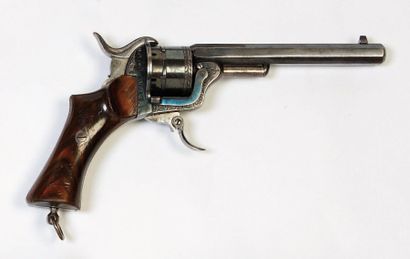 REVOLVER À BROCHE, IUNG, DOUBLE ACTION, SIX...
