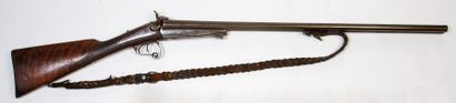 FUSIL DE CHASSE À BROCHE SYSTÈME LEFAUCHEUX,...