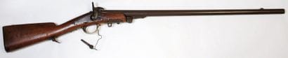 FUSIL DE CHASSE PLIANT À BROCHE, UN COUP,...