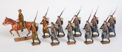 CBG 4E GRANDEUR. Zouaves, uniforme kaki....