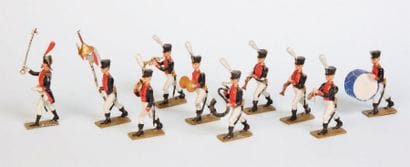 LUCOTTE. Musique d'Infanterie. 1 chapeau...
