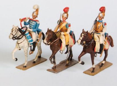 LUCOTTE Carabinier à cheval 1er Empire, au...