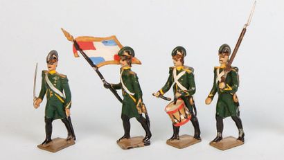 CBG 1ère République. Chasseurs à pied 1794....