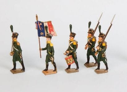 CBG Infanterie Légère, Chasseurs à pied 1er...