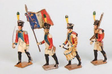 CBG 1er Empire. 4e Régiment d'Infanterie...
