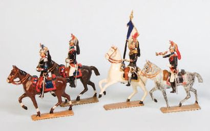 CBG Garde de Paris à cheval. 1 officier -...
