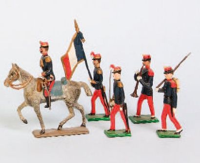CBG 3e République. Infanterie de Ligne pantalon...