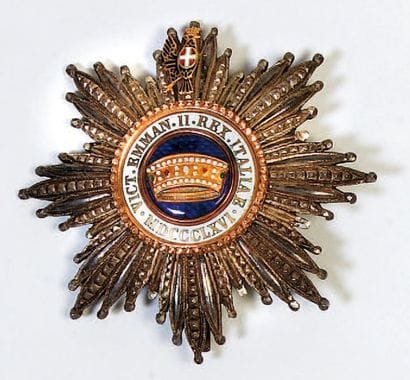 ITALIE. (ROYAUME) Ordre de la Couronne (1868)....