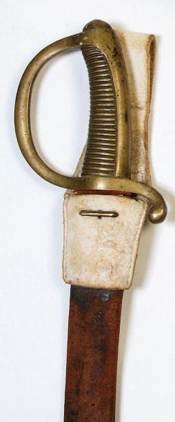 BRIQUET D'INFANTERIE MODÈLE AN XI Monture...