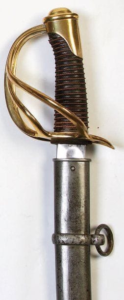SABRE DE CAVALERIE LÉGÈRE TROUPE MODÈLE 1822-82...