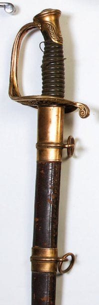 SABRE D'OFFICIER D'INFANTERIE MODÈLE 1845...