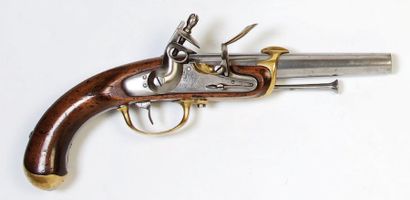PISTOLET DE BORD À SILEX MODÈLE 1779 1ER...