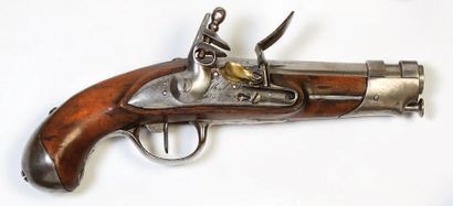 PISTOLET DE GENDARMERIE MODÈLE AN IX Canon...