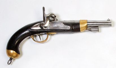 PISTOLET D'ARÇON MODÈLE 1822 T BIS À PERCUSSION,...