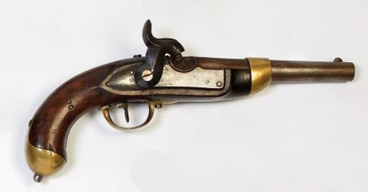PISTOLET D'ORDONNANCE SUISSE À PERCUSSION...