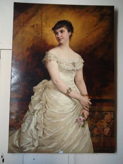 Adélaïde SALLES-WAGNER Jules (1825-1890)
Portrait...