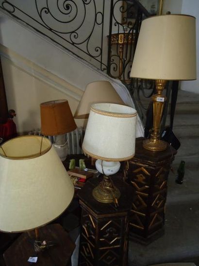 Six lampes différents modèles