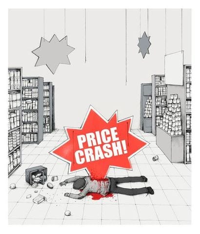 DRAN (Français, né en 1979)

Price crash,...