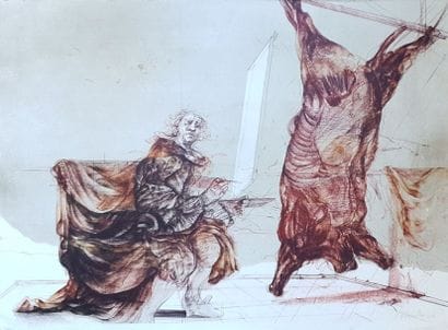 Claude WEISBUCH (1927 - 2014)

Le Bœuf Écorché,...