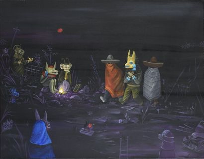 SANER (Mexicain, né en 1981) 

Escape Del...