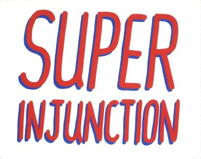 IAN STEVENSON (Britannique) 

Super Injunction,...