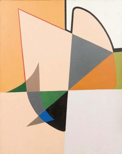 ANONYME (XXe)
Sans titre Huile sur toile,...