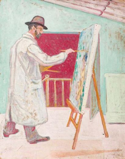 GAILLIARD Jean-Jacques (1890-1976)
Le peintre...