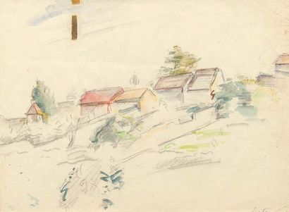 FRIESZ Emile Othon (1879-1949)
Paysage maison...