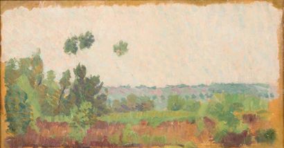HAYET Louis (1864-1940)
Paysage de campagne...