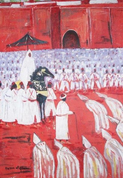 EL GLAOUI Hassan (né en 1924)
L'arrivée du...