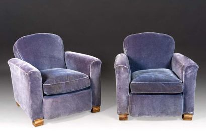 LELEU Jules (1883-1961), vers 1930
Paire...
