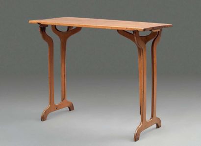 THONET, vers 1900
Table de salon, pliante...